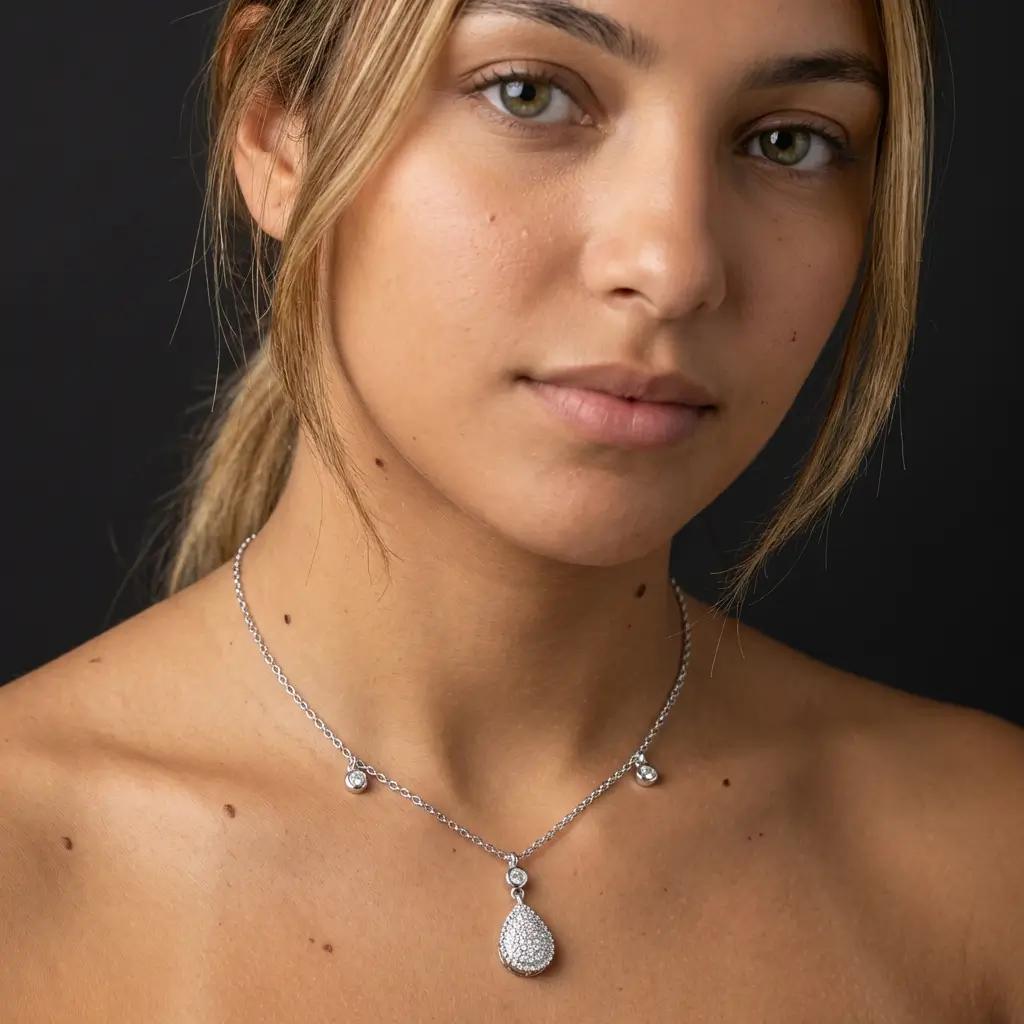 Collier Argent Astoria