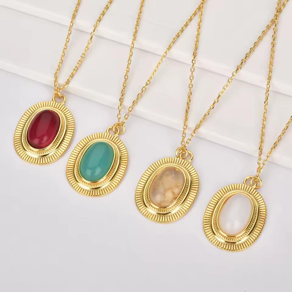 Collier Jade Blanc