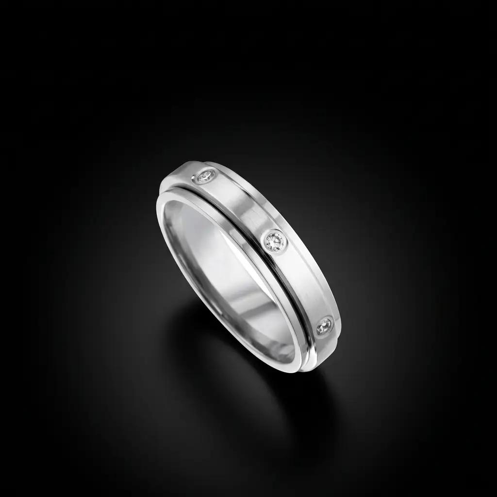 Bague Engagement Homme