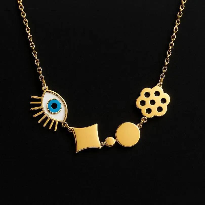 Chaîne Blue Eye Gold