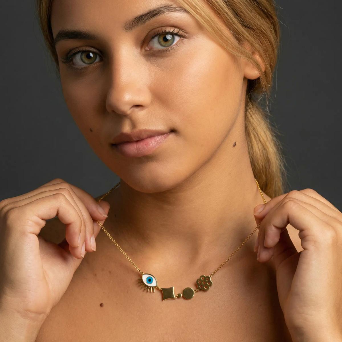 Chaîne Blue Eye Gold