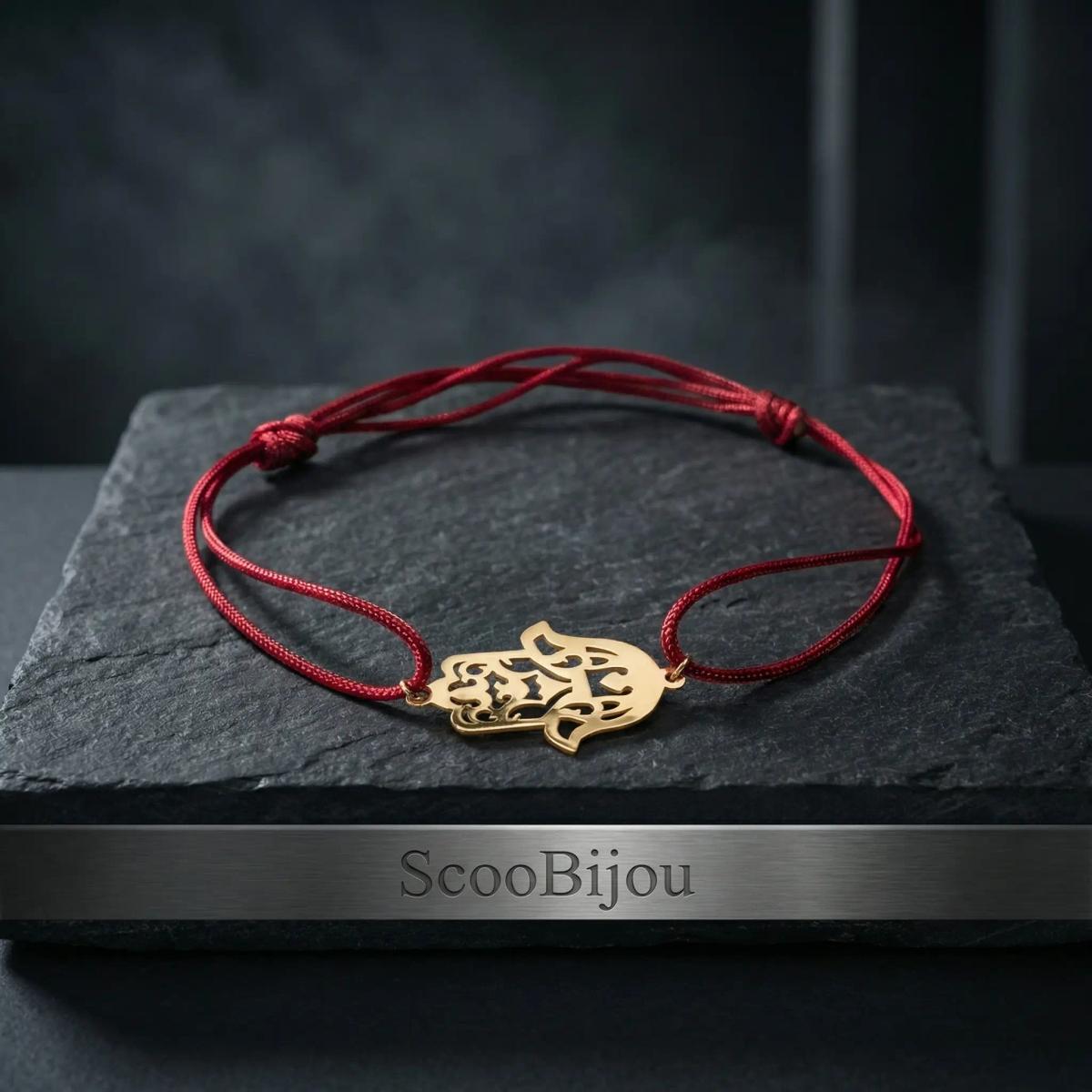 Cordon Rouge Khmissa Or 18K