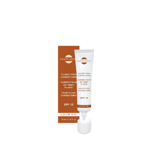 M&D M & D Photowhite Correcteur de Teint Fluide SPF20 N°10