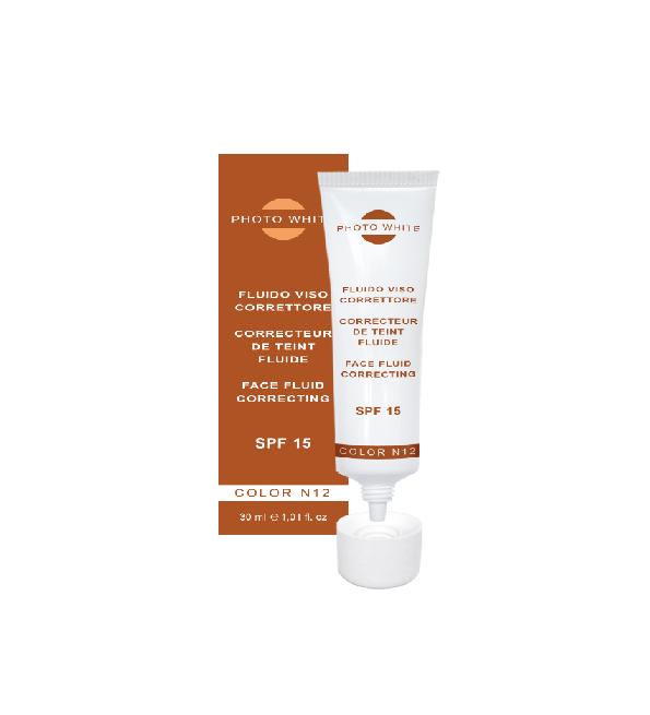 M&D M & D Photowhite Correcteur de Teint Fluide SPF20 N°12
