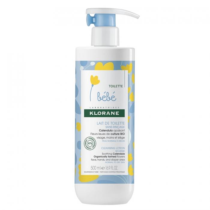 Klorane Bébé Lait de Toilette 500 ml