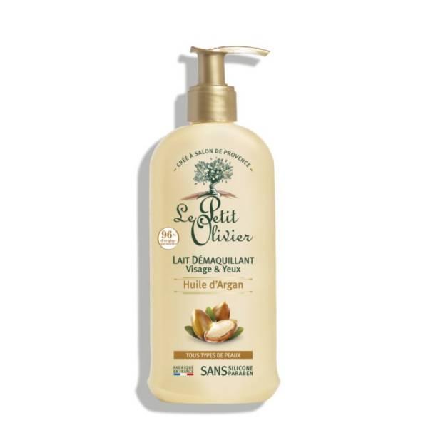 LE PETIT OLIVIER Lait Démaquillant Visage & Yeux Argan 200 ml