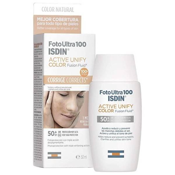Isdin Foto Ultra Active Unify Transparent SPF50+ 50 ml