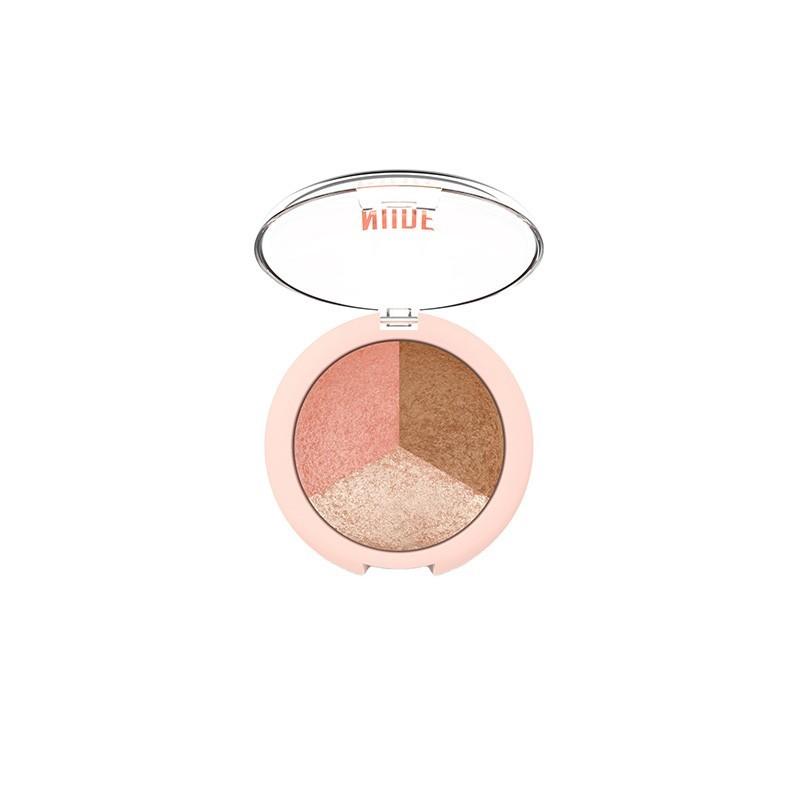 Golden Rose Poudre Baked Trio Nude Look Gr