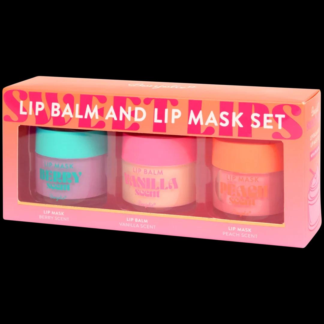 BONJOLIE Lot Baume et Masque à Lèvres 3 pcs
