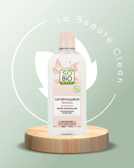 So'Bio Lait Démaquillant Soyeux Lait d'Anesse 200 ml