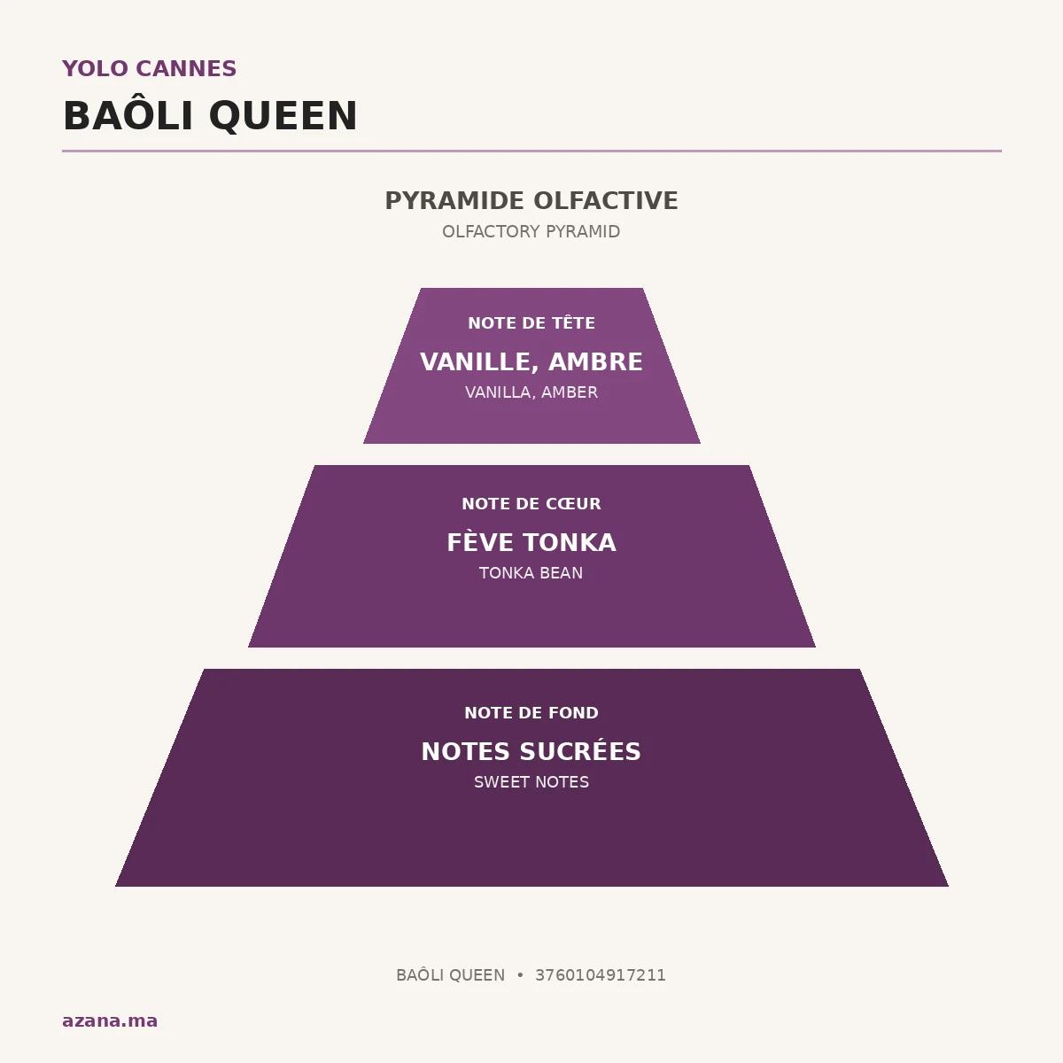 Onivo Cosmetics Yolo Cannes Baoli Queen 90 ml