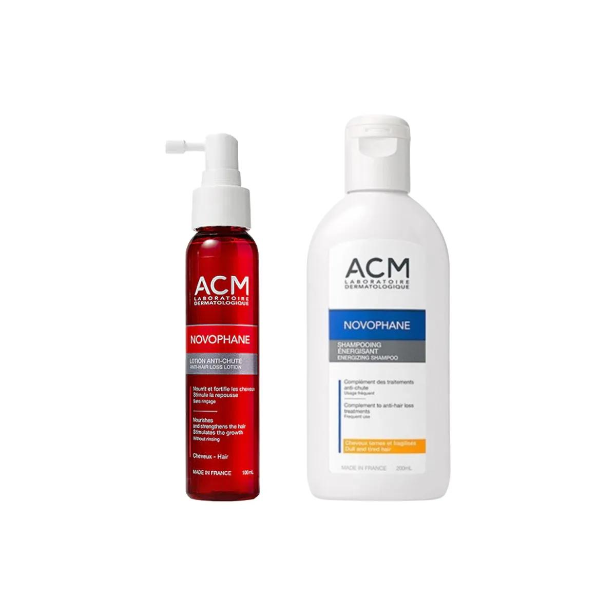 Acm Novophane Pack Lotion Anti-Chute + Shampooing 2 x 100 ml