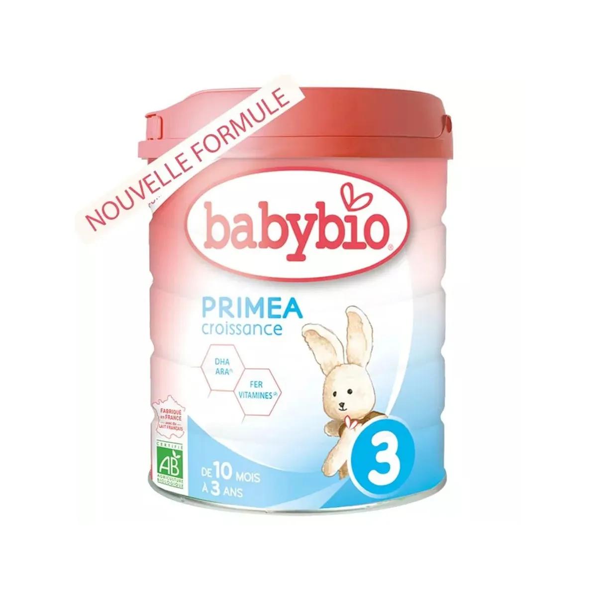 BABYBIO Lait Infantile Primea 3 Croissance 800 g