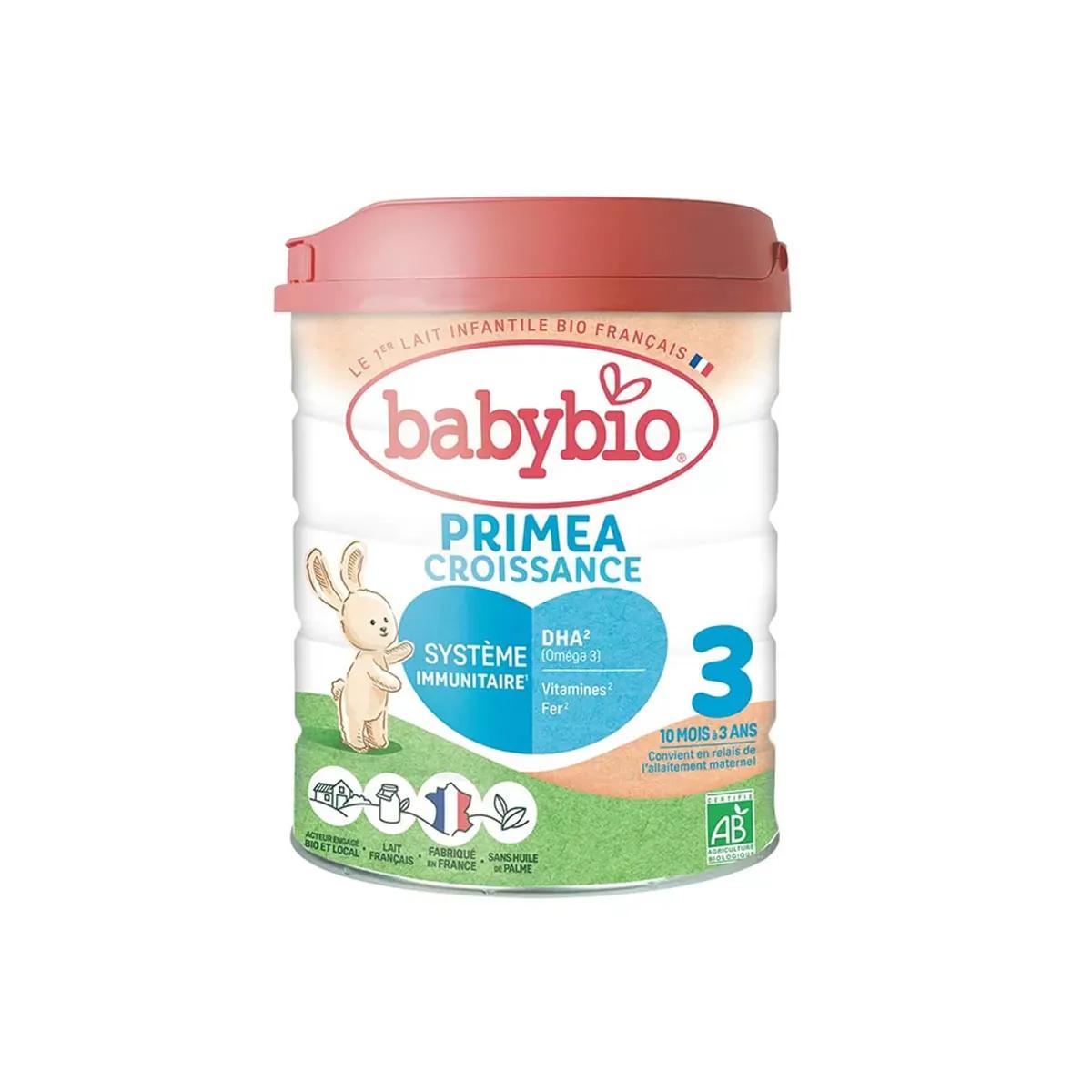 BABYBIO Lait Infantile Primea 1 800 g