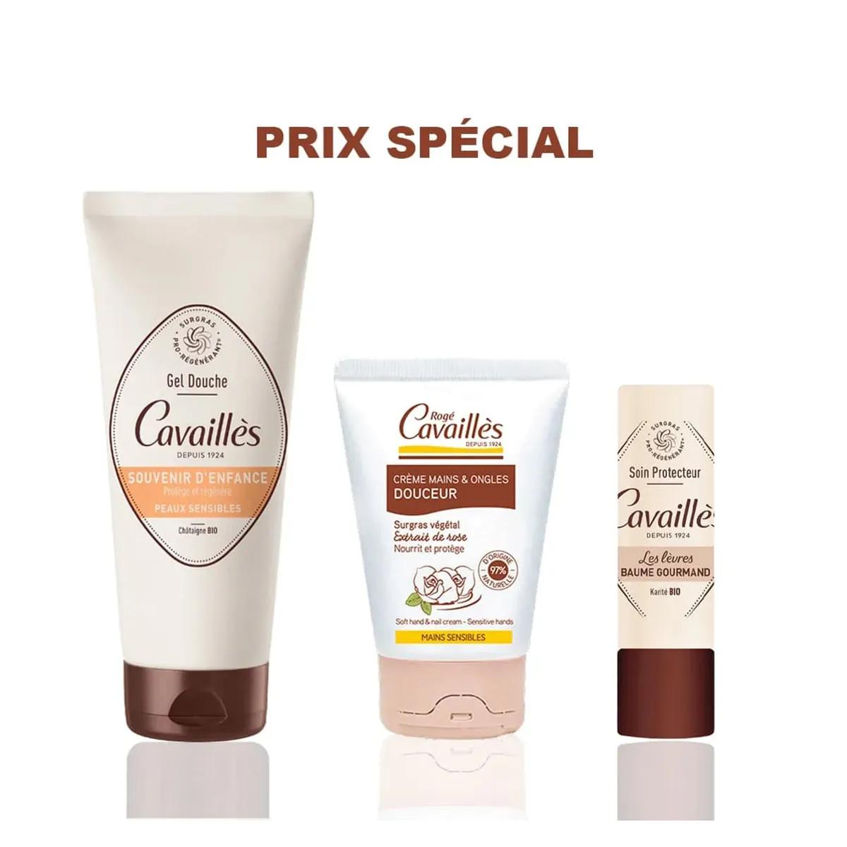 Rogé Cavaillès Pack Gel Intime + Déodorant + Crème Mains