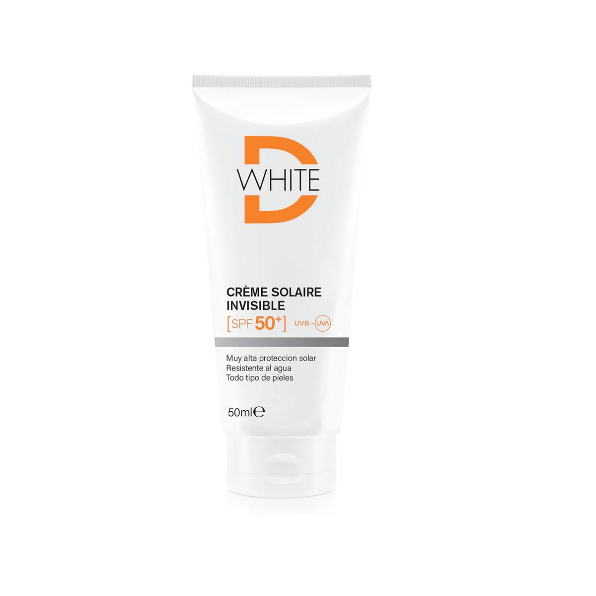 D-White Crème Solaire Invisible SPF50+ 50 ml