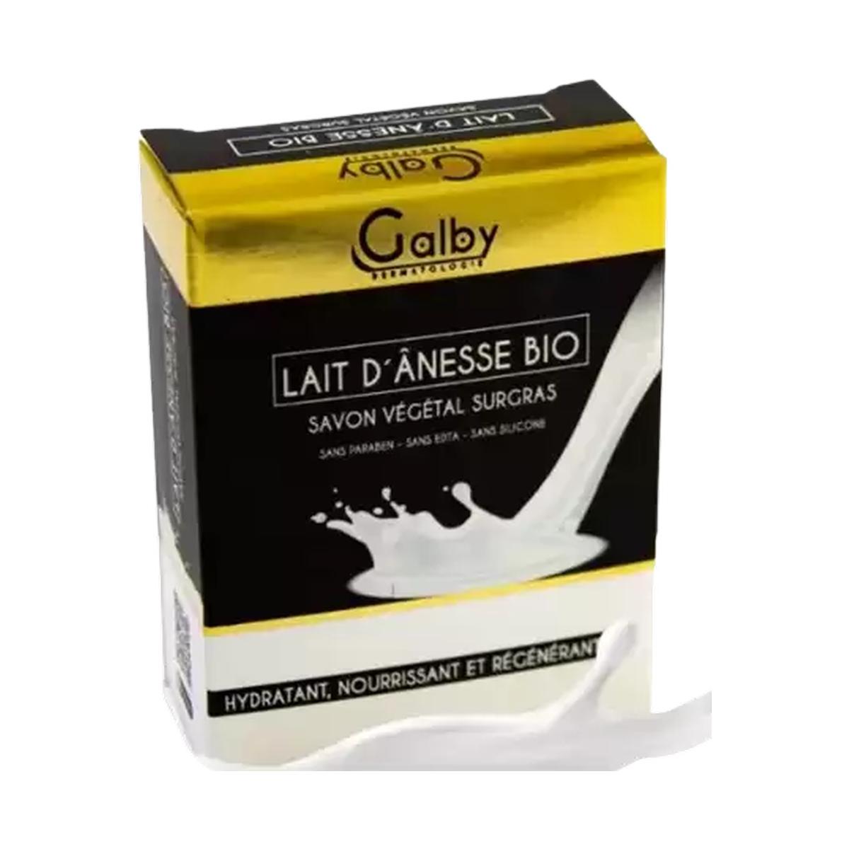 Galby Savon Végétal Surgras Lait d'Ânesse Bio