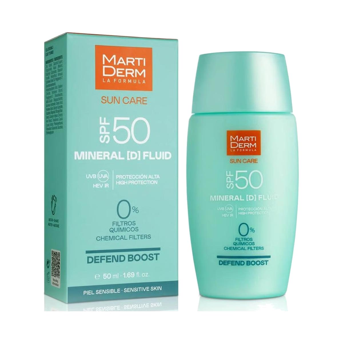 Martiderm Sun Care Mineral D Fluid SPF50 50 ml