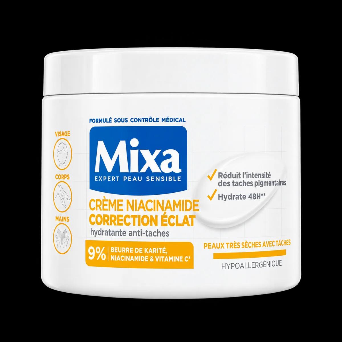 MIXA Crème Niacinamide Correction Éclat 400 ml