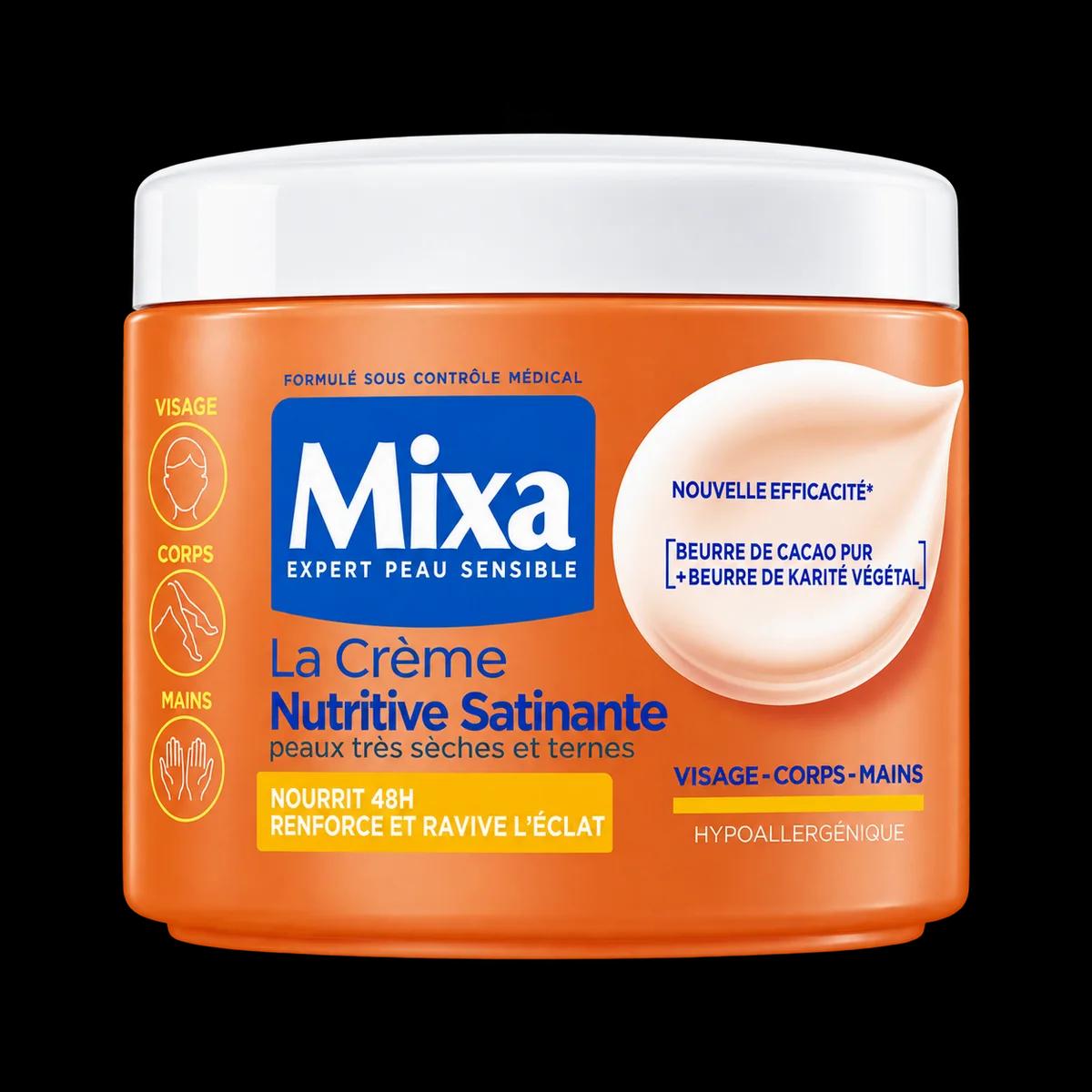 MIXA Crème Nutritive Satinante 400 ml