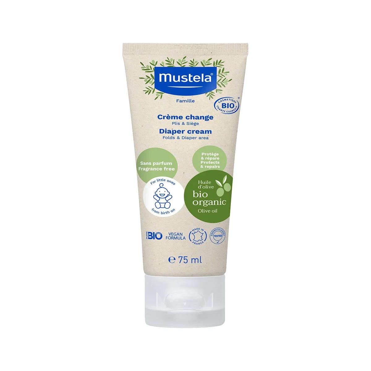 Mustela Bio Crème Change Plis et Siège 75 ml