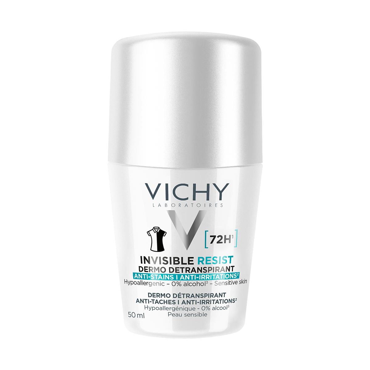 Vichy Invisible Resist Déodorant Dermo Détranspirant 72 h 50 ml
