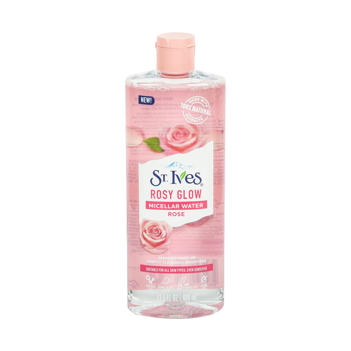 St. Ives Eau Micellaire Rosy Glow Rose 400 ml