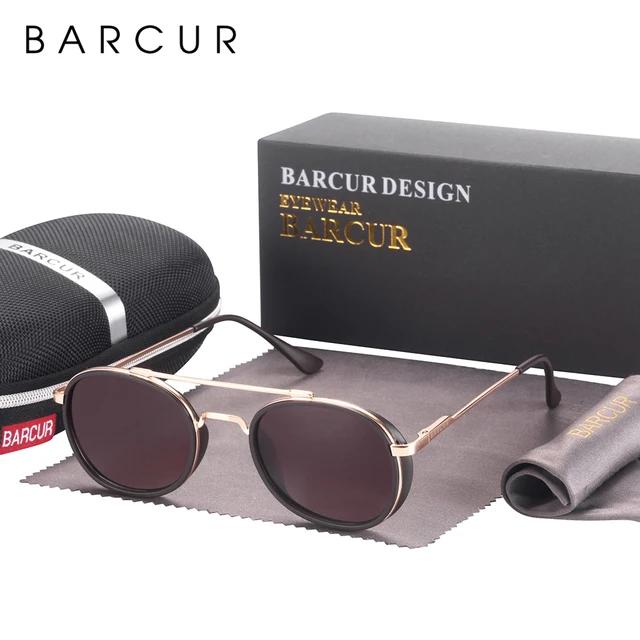 BARCUR lunettes De soleil rondes