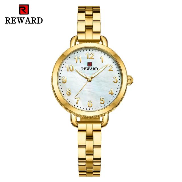 Reward Montre-bracelet étanche en acier inoxydable