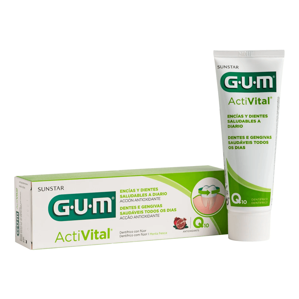GUM ActiVital Gel Dentifrice 75ml (6050)