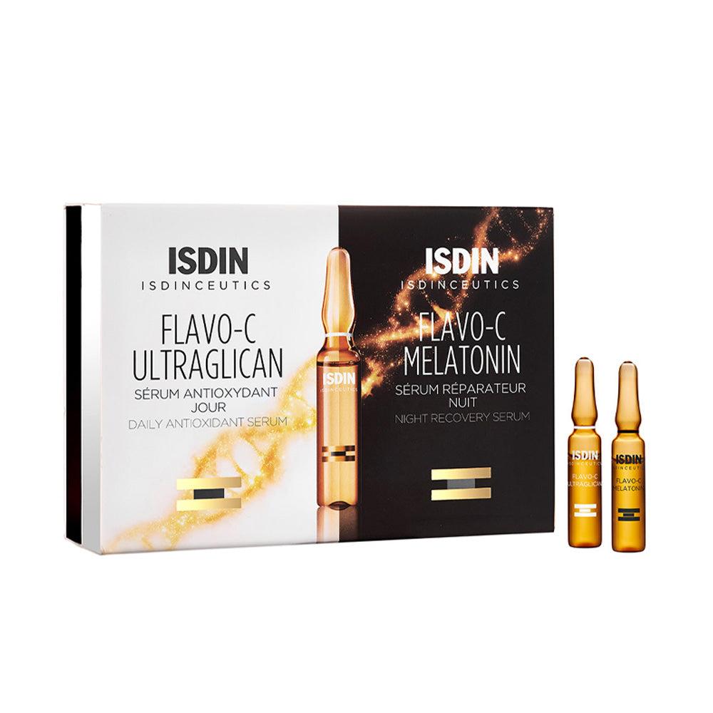 Isdin ceutics Flavo-C Sérum Jour Et Nuit 10+10 Ampoules