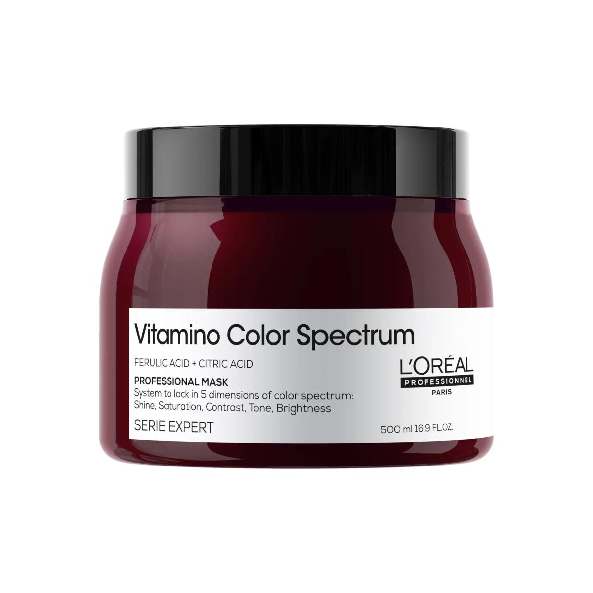 Masque Loreal Vitamino Color Spectrum pour cheveux colorés 500 ml