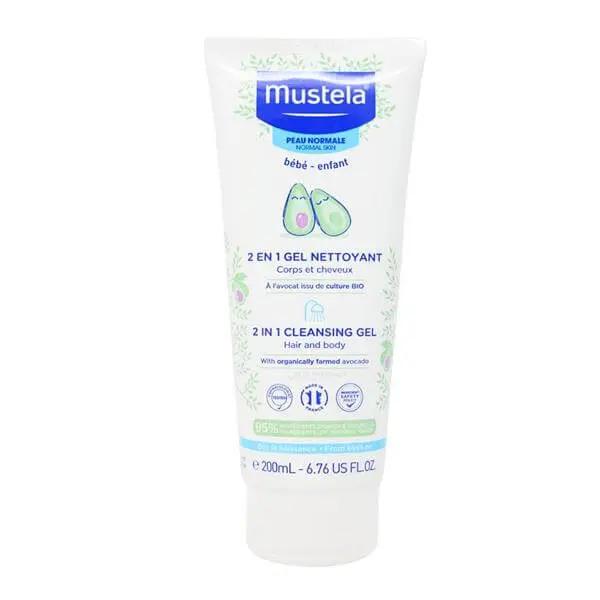 Mustela 2EN1 GEL NETTOYANT 200ML