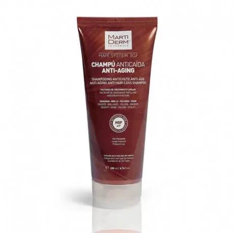 Martiderm Hair System 3GF Shampoo Anticaída Anti-Aging 200 ml