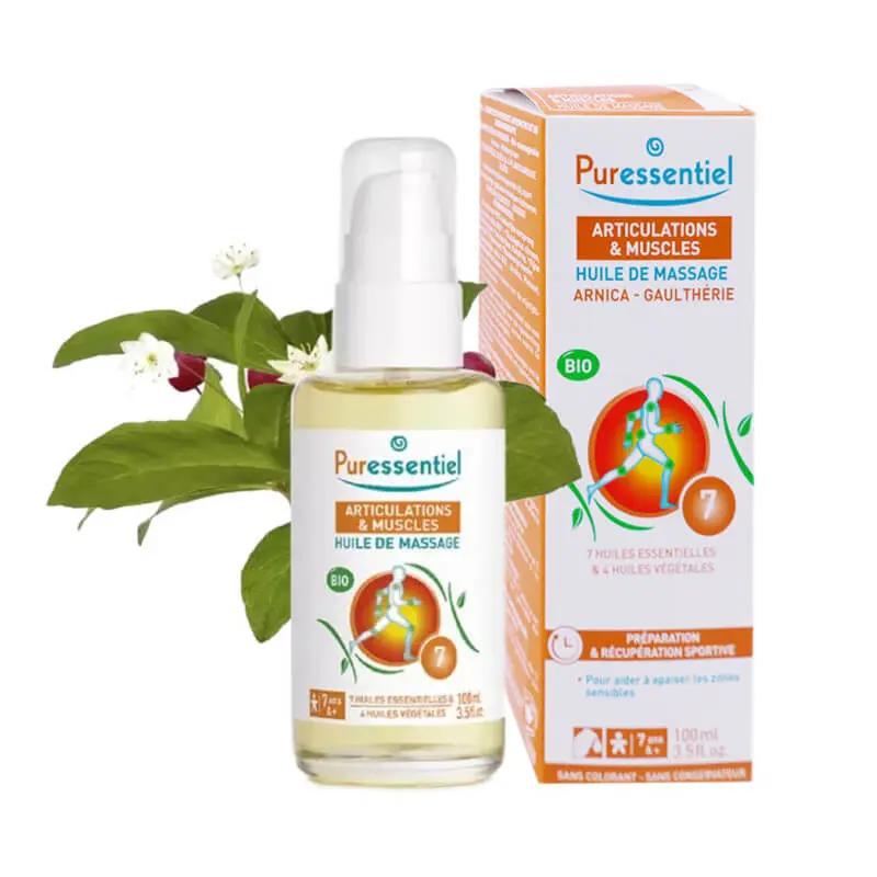 PURESSENTIEL MUSCLES&JOINTS MASSAGE OIL 100ML