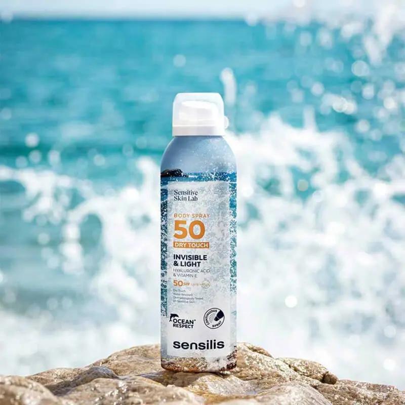 Sensilis BODY SPRAY DRY TOUCH SPF50+ INVISIBLE & LIGHT 200ML