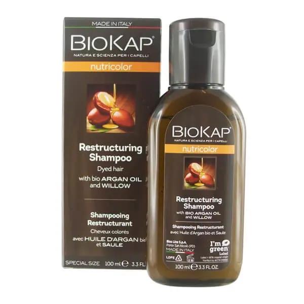 BIOKAP Shampoing Restructurant 100 ml Cheveux colorés