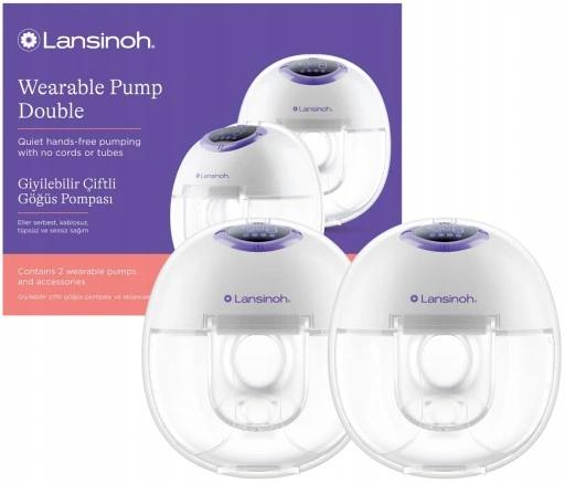 Lansinoh Tire-Lait Mains Libres Double