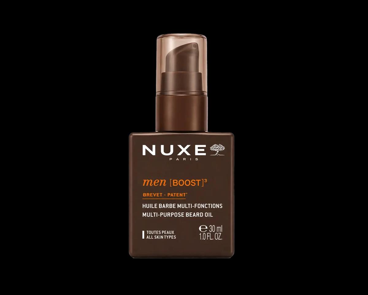 Nuxe Men Boost Huile Barbe Multi-Fonctions Nourrissante 30ml