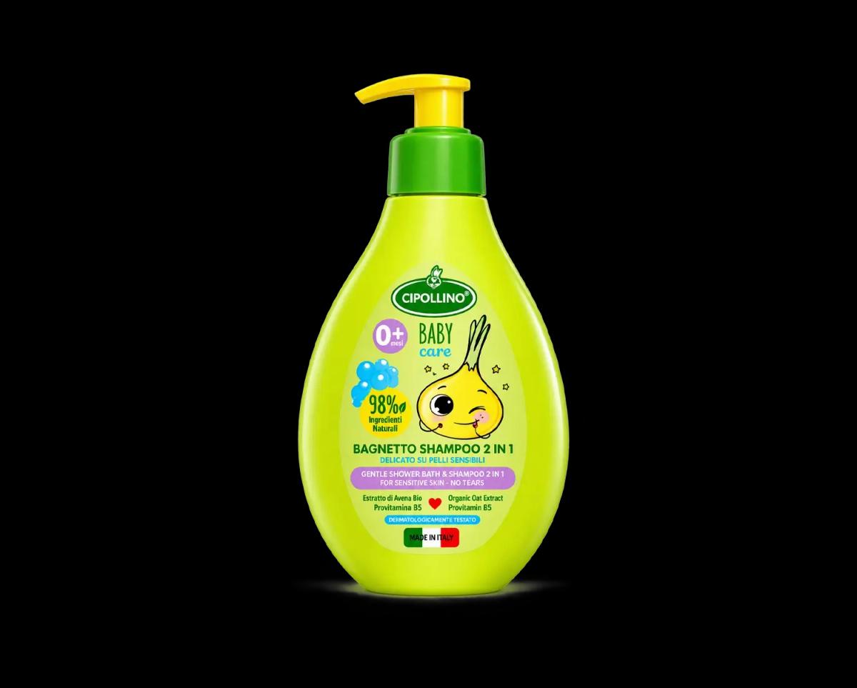CIPOLLINO BABY 2 EN 1 GEL NETTOYANT ET SHAMPOOING 250ML