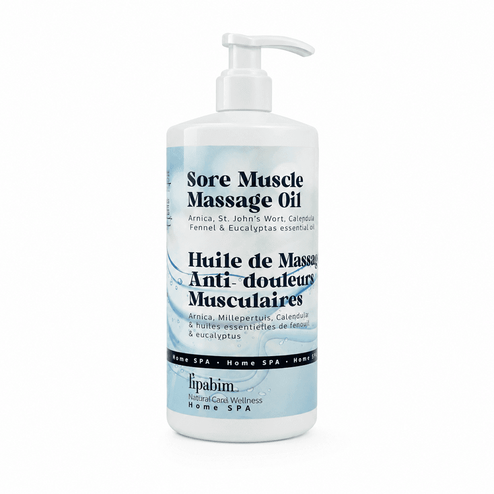 HUILE DE MASSAGE ANTI-DOULEURS MUSCULAIRES