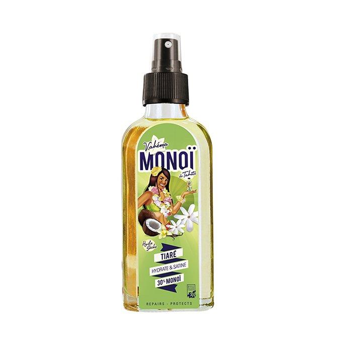 Vahéma Monoi Huile sèche Tiaré 30% Monoï 100ml