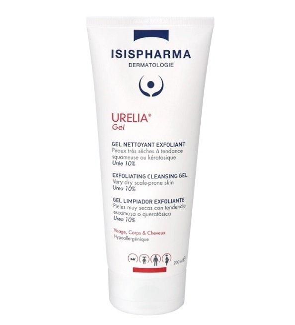 Isispharma urelia-gel-nettoyant-exfoliant-200-ml