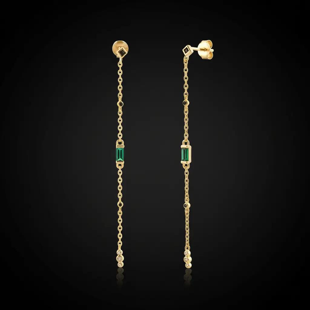 Boucles d'oreilles Vermeils