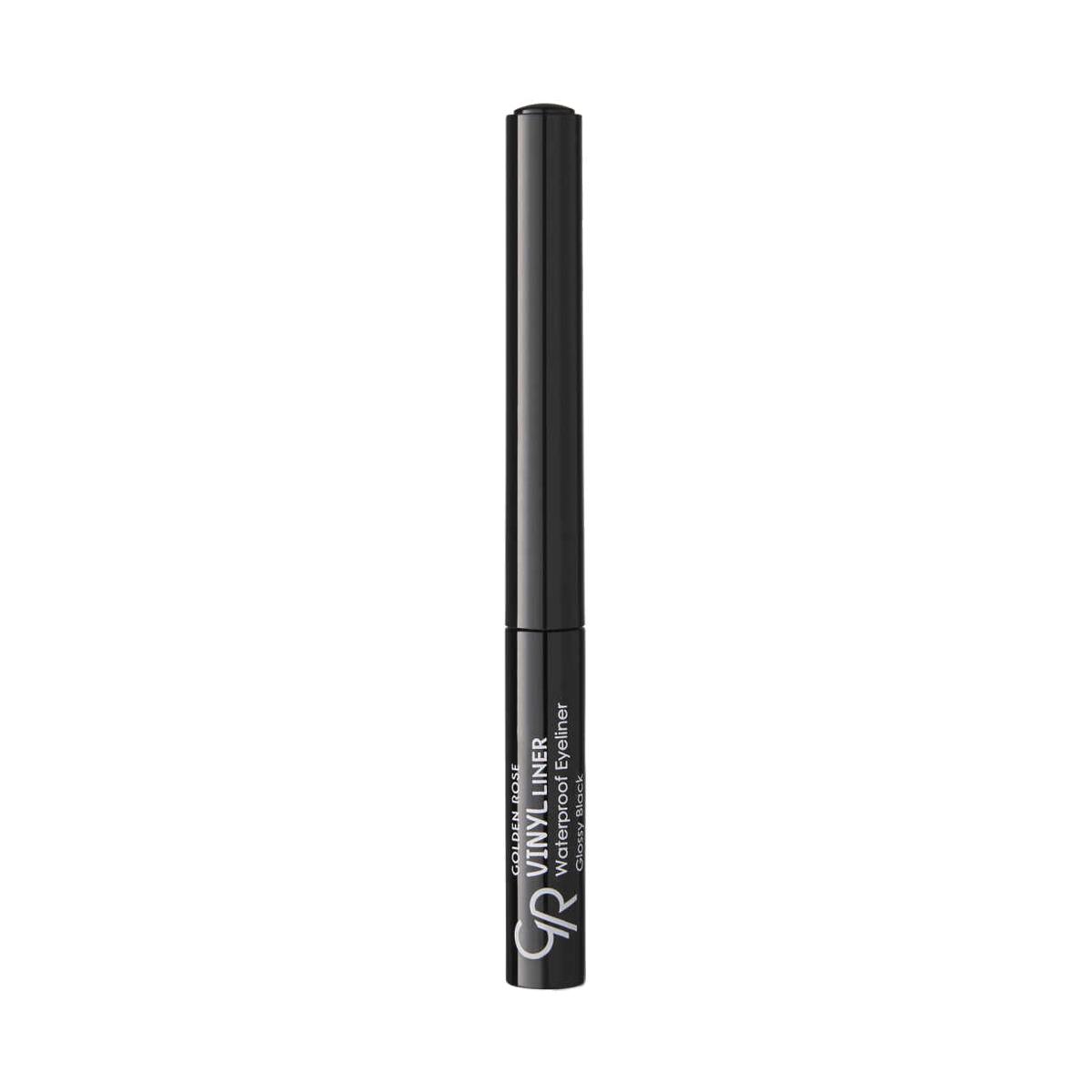 Golden Rose Vinyl Liner Eyeliner Waterproof Glossy Black