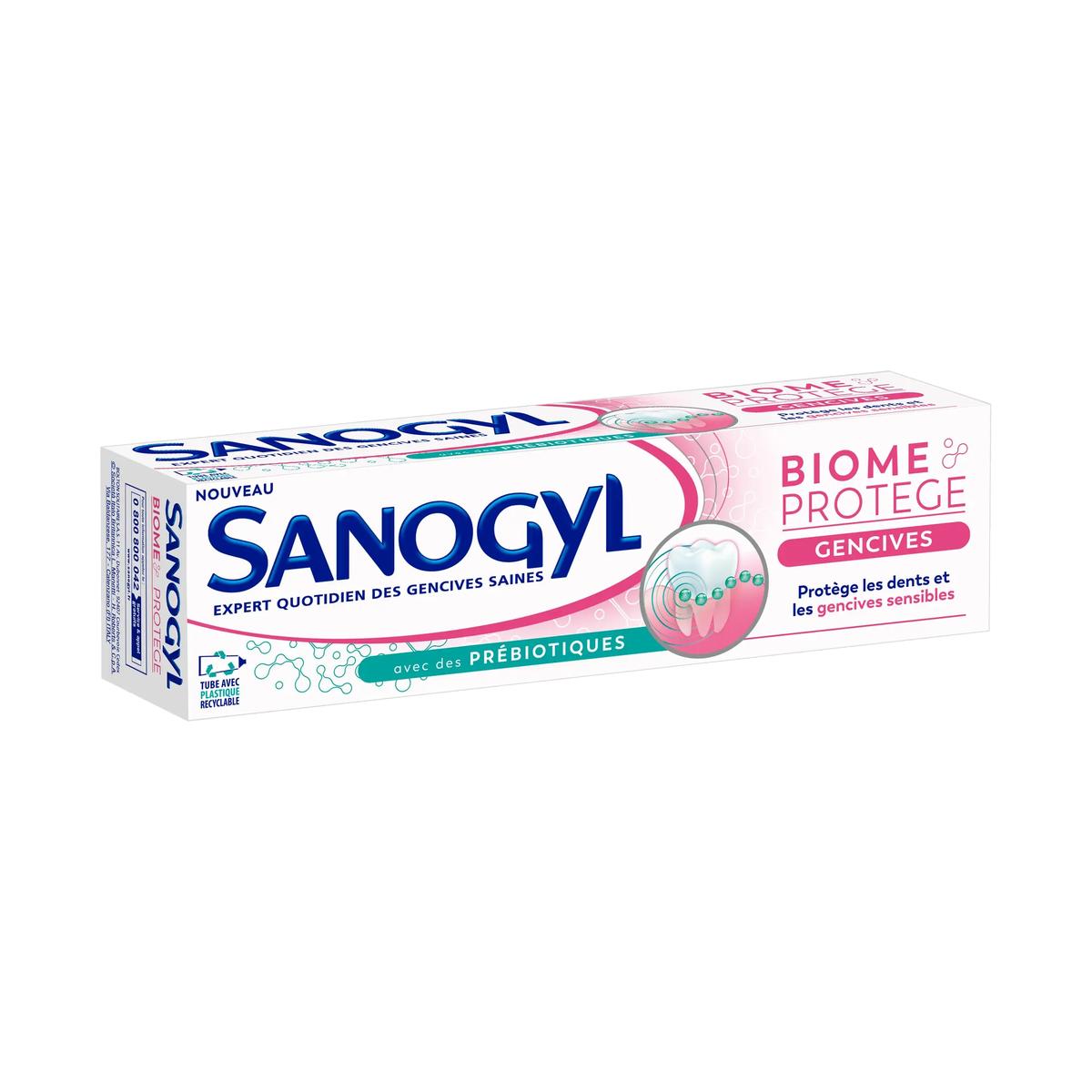 SANOGYL Dentifrice Biome Protège Gencives 75 ml